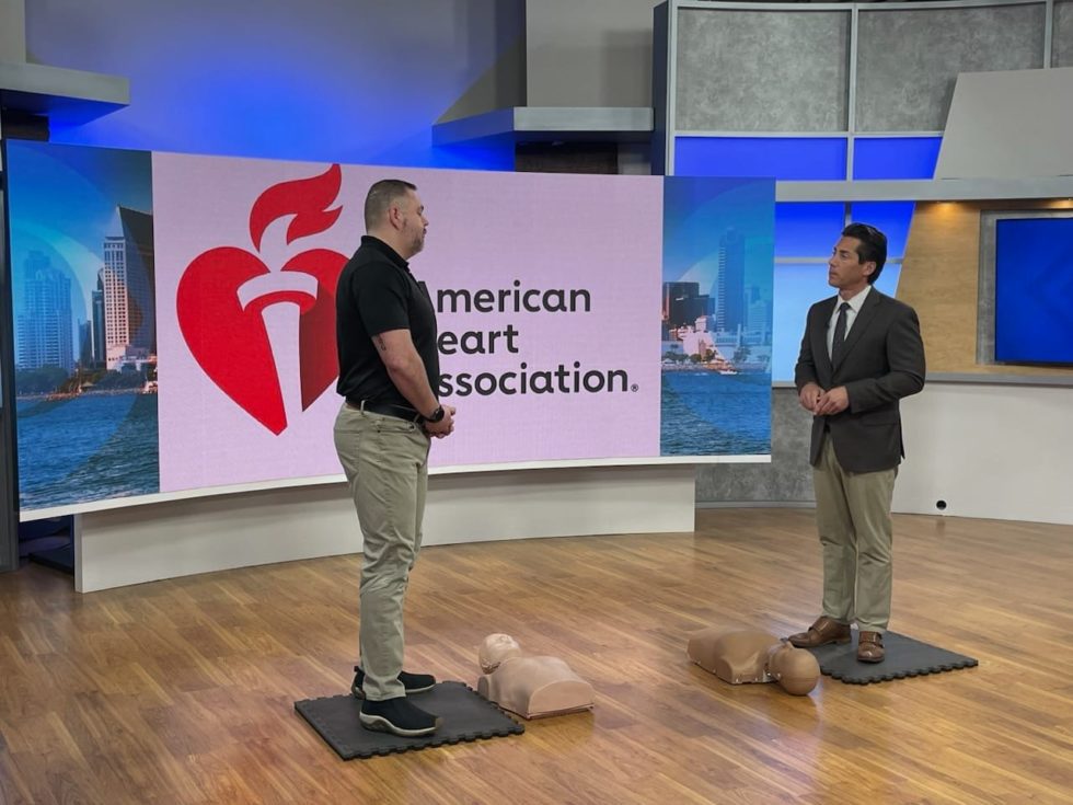 American Heart Association talks with CBS8 San Diego - Express Training